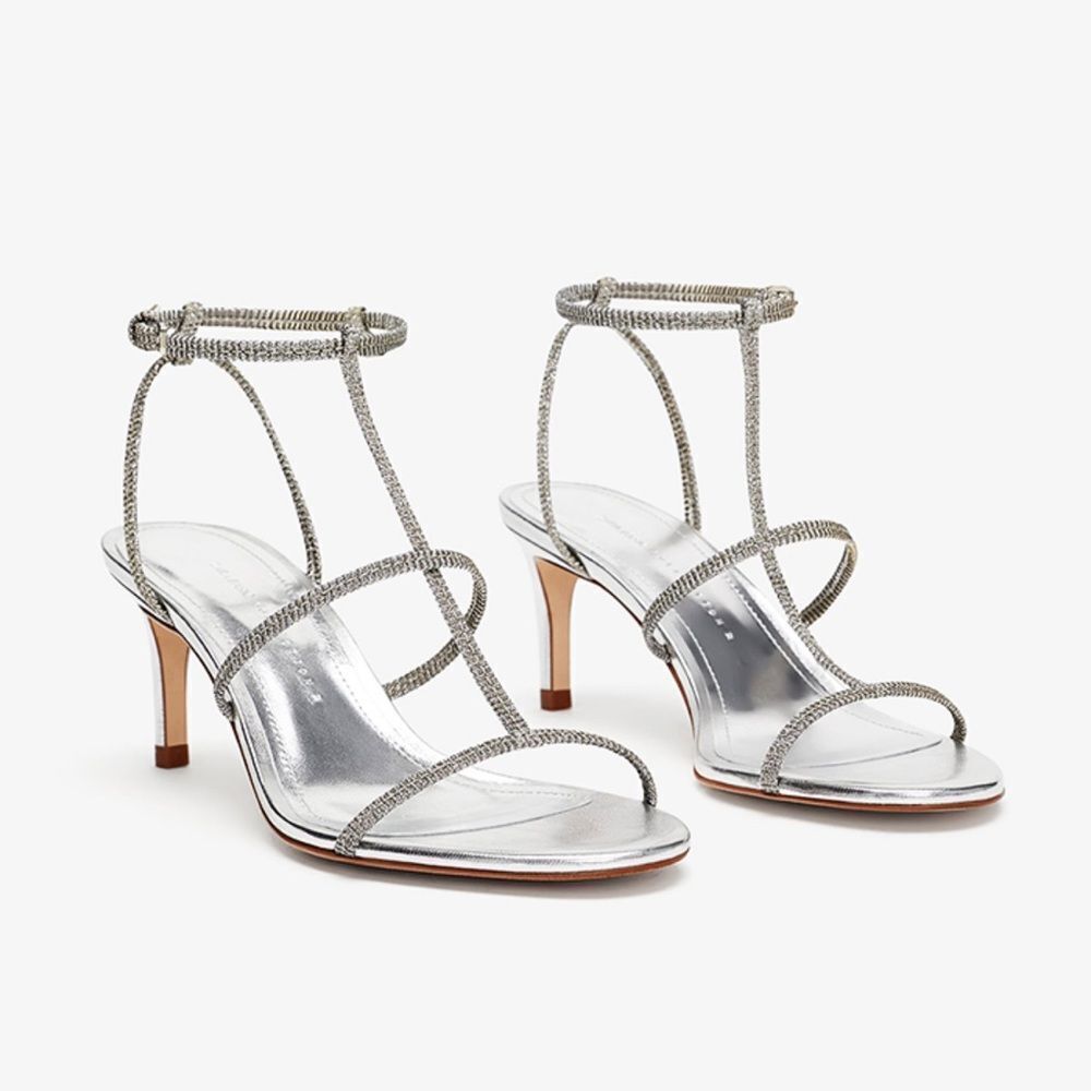 Zara Sparkle Sandals NEW